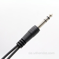 6,35 mm bis 3,5 mm Audio -Stereo -Jackkabel